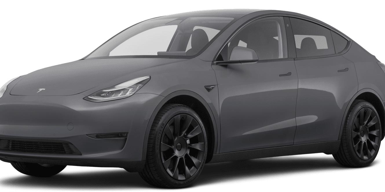 TESLA MODEL Y 2020 5YJYGDEE2LF045571 image